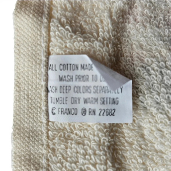 Vintage Franco Christmas Tea Towel Bear Family - Picture 4 of 4